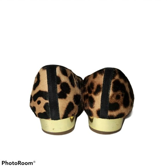 J. Crew Collection $298 Janey Cheetah Calf Hair    SB3 - Picture 5 of 12